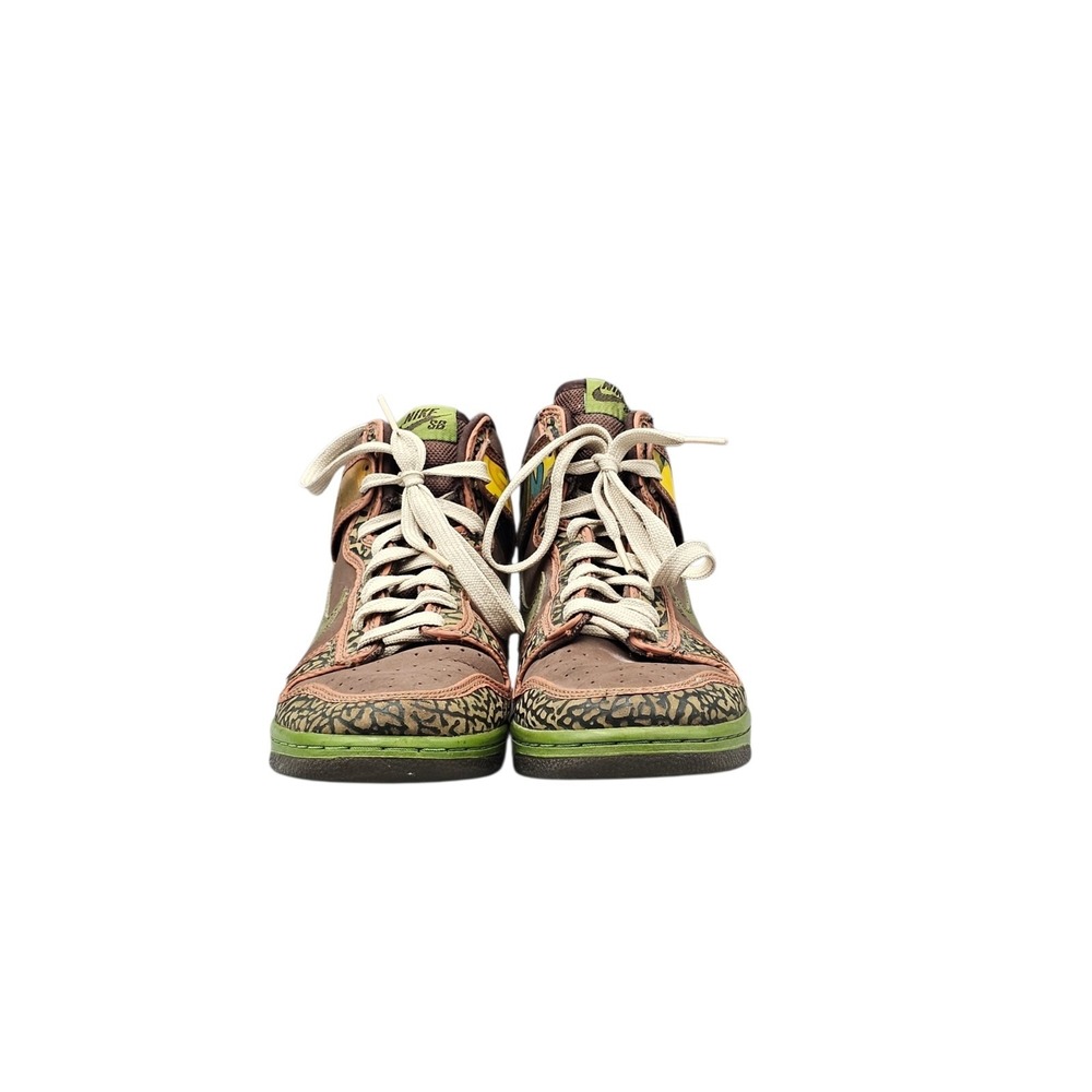 Nike Men's Size 8 US SB Dunk High De La Soul VTG Sneakers Shoes (2005) READ - Picture 2 of 8
